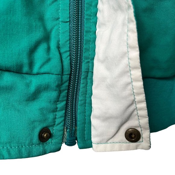 Vintage SIZE L Pendleton Lobo Unlined Green Retro Windbreaker Jacket - Picture 6 of 9